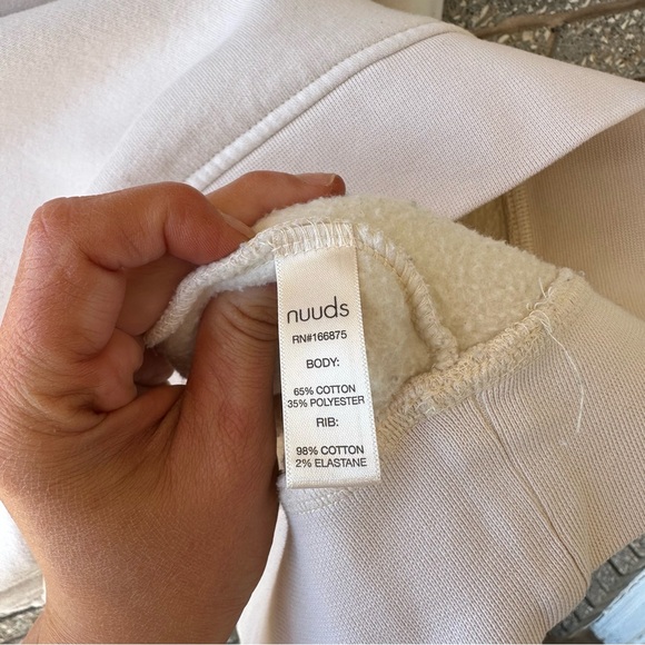 Women’s nuuds Birthday Edition Tan/Sand Long Sleeve Crewneck Sweatshirt Size XL - Picture 12 of 12